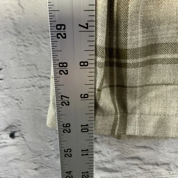 Oneill Board Shorts Mens Sz 36 Beige Plaid Casual - Picture 11 of 11